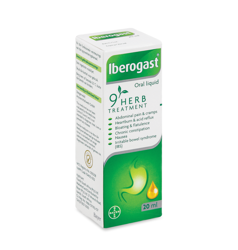 Effective treatment for digestive symptoms Iberogast